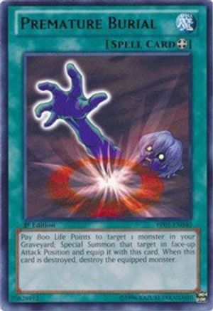 Premature Burial [BP01-EN040] Rare - Yu-Gi-Oh! - Card Brawlers | Quebec | Canada |