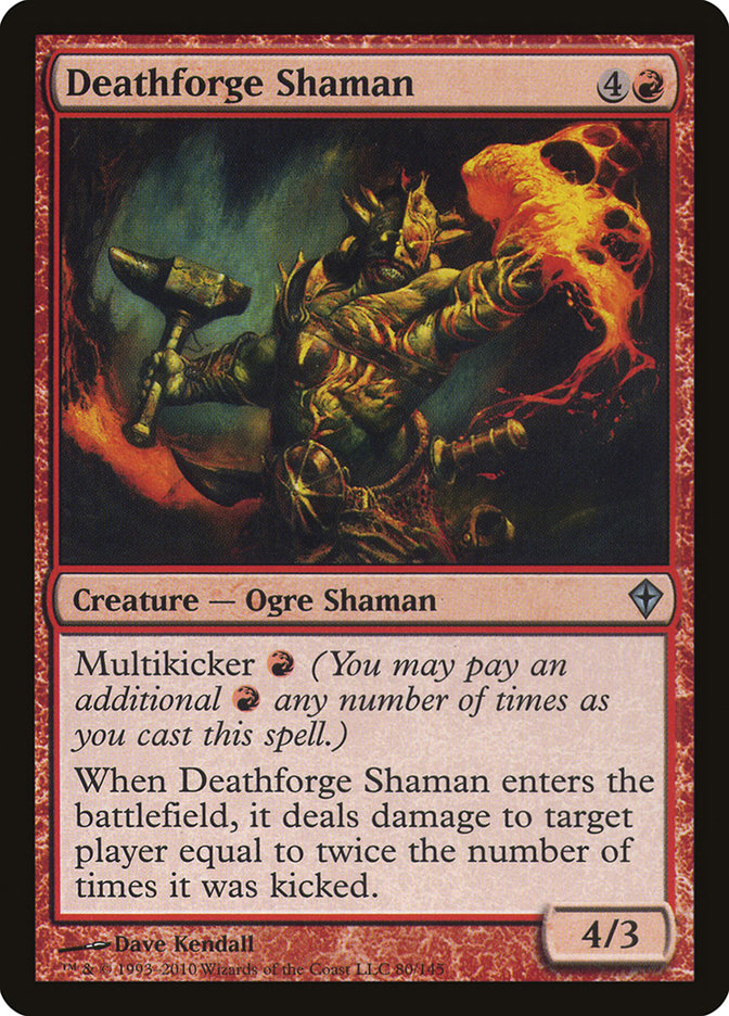 Deathforge Shaman [Worldwake] - Magic: The Gathering - Card Brawlers | Quebec | Canada |