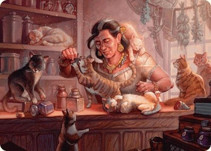 Cat Collector Art Card (1/54) [Foundations Art Series] - Magic: The Gathering - Card Brawlers | Quebec | Canada |