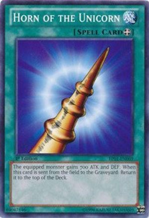 Horn of the Unicorn [BP01-EN069] Common - Yu-Gi-Oh! - Card Brawlers | Quebec | Canada |