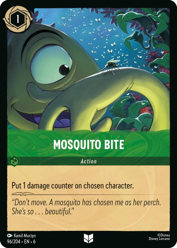 Mosquito Bite (96/204) [Azurite Sea] - Disney - Card Brawlers | Quebec | Canada |