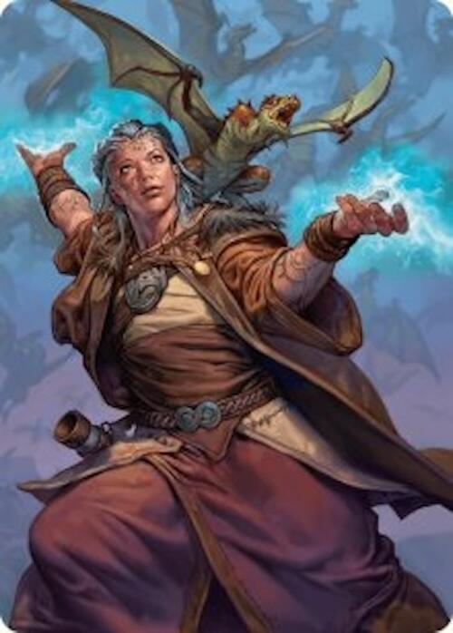 Drake Hatcher 2 Art Card (29/54) [Foundations Art Series] - Magic: The Gathering - Card Brawlers | Quebec | Canada |