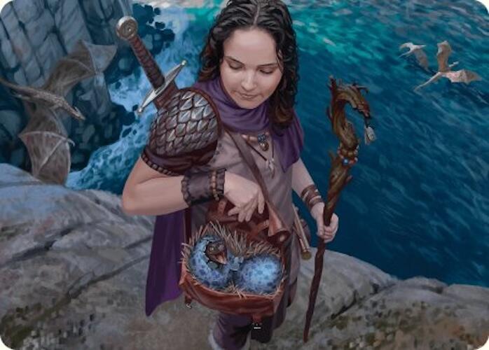 Drake Hatcher Art Card (5/54) [Foundations Art Series] - Magic: The Gathering - Card Brawlers | Quebec | Canada |