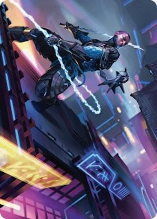 Kaito, Cunning Infiltrator Art Card (51/54) [Foundations Art Series] - Magic: The Gathering - Card Brawlers | Quebec | Canada |