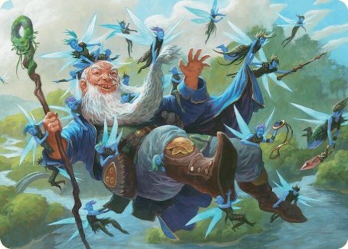 Mischievous Mystic Art Card (7/54) [Foundations Art Series] - Magic: The Gathering - Card Brawlers | Quebec | Canada |