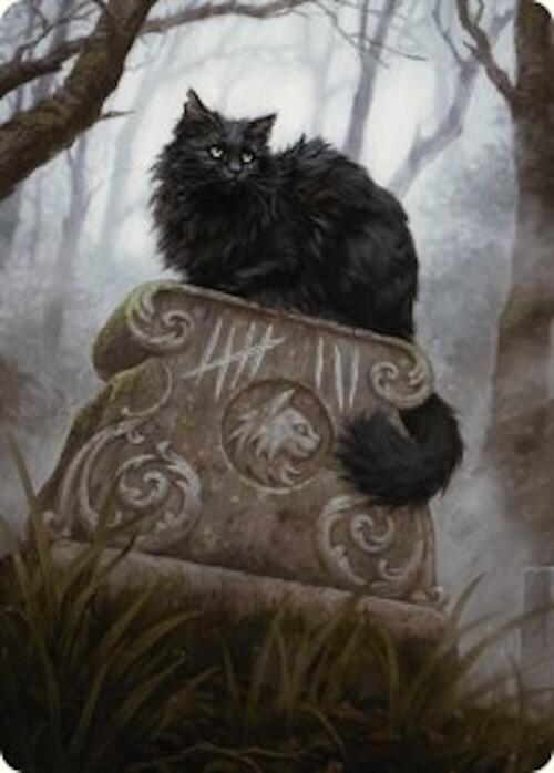 Nine-Lives Familiar 2 Art Card (36/54) [Foundations Art Series] - Magic: The Gathering - Card Brawlers | Quebec | Canada |