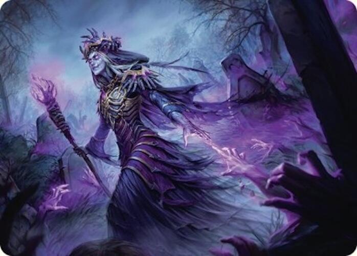 Zul Ashur, Lich Lord Art Card (10/54) [Foundations Art Series] - Magic: The Gathering - Card Brawlers | Quebec | Canada |