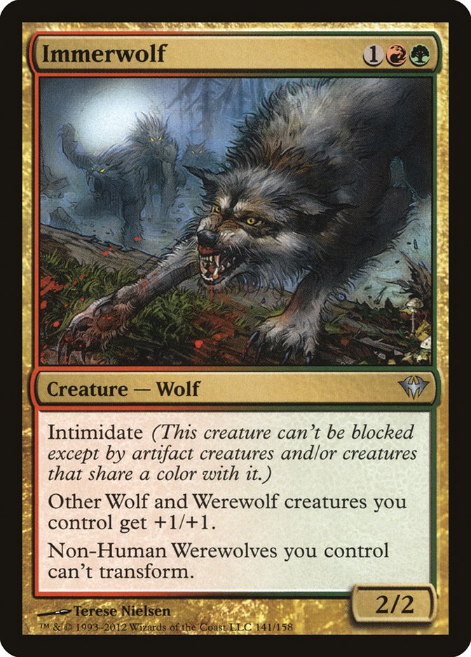 Immerwolf [Dark Ascension] - Magic: The Gathering - Card Brawlers | Quebec | Canada |