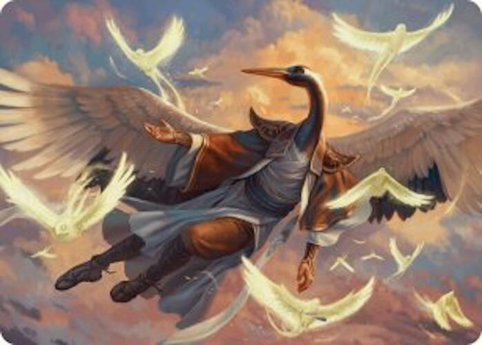 Kykar, Zephyr Awakener Art Card (16/54) [Foundations Art Series] - Magic: The Gathering - Card Brawlers | Quebec | Canada |