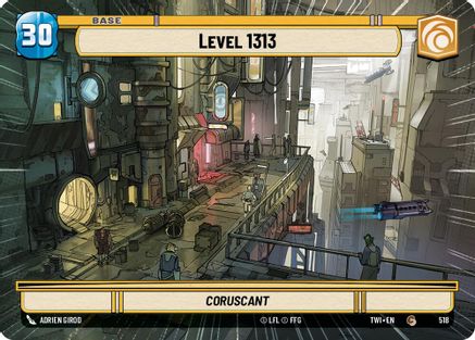 Level 1313 // Battle Droid (518 // T03) (Hyperspace) (518 // T03) [Twilight of the Republic] - Fantasy Flight Games - Card Brawlers | Quebec | Canada |