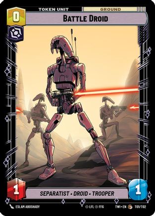 Battle Droid // Clone Trooper (T01 // T02) (T01 // T02) [Twilight of the Republic] - Fantasy Flight Games - Card Brawlers | Quebec | Canada |