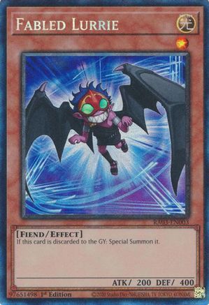 Fabled Lurrie (CR) [RA03-EN003] Prismatic Collector's Rare - Yu-Gi-Oh! - Card Brawlers | Quebec | Canada |