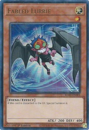 Fabled Lurrie (UR) [RA03-EN003] Ultra Rare - Yu-Gi-Oh! - Card Brawlers | Quebec | Canada |