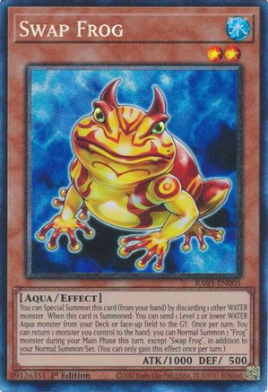 Swap Frog (CR) [RA03-EN005] Prismatic Collector's Rare - Yu-Gi-Oh! - Card Brawlers | Quebec | Canada |