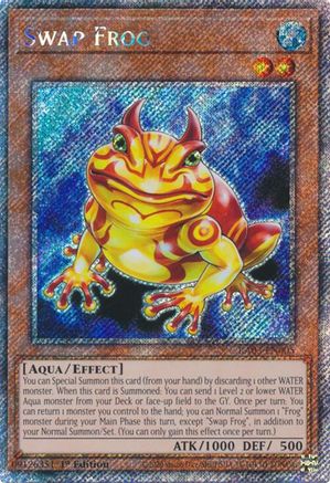 Swap Frog (Platinum Secret Rare) [RA03-EN005] Platinum Secret Rare - Yu-Gi-Oh! - Card Brawlers | Quebec | Canada |