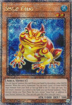 Swap Frog (Quarter Century Secret Rare) [RA03-EN005] Quarter Century Secret Rare - Yu-Gi-Oh! - Card Brawlers | Quebec | Canada |