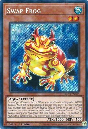 Swap Frog (Secret Rare) [RA03-EN005] Secret Rare - Yu-Gi-Oh! - Card Brawlers | Quebec | Canada |