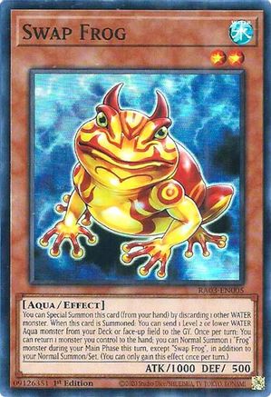 Swap Frog [RA03-EN005] Super Rare - Yu-Gi-Oh! - Card Brawlers | Quebec | Canada |