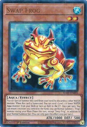 Swap Frog (UR) [RA03-EN005] Ultra Rare - Yu-Gi-Oh! - Card Brawlers | Quebec | Canada |