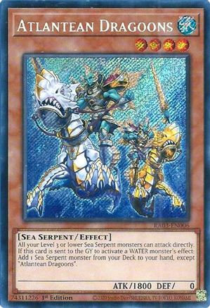 Atlantean Dragoons (Secret Rare) [RA03-EN006] Secret Rare - Yu-Gi-Oh! - Card Brawlers | Quebec | Canada |
