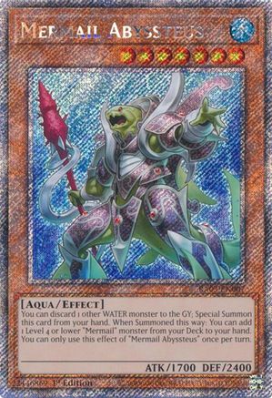 Mermail Abyssteus (Platinum Secret Rare) [RA03-EN007] Platinum Secret Rare - Yu-Gi-Oh! - Card Brawlers | Quebec | Canada |