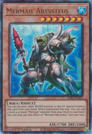 Mermail Abyssteus (UTR) [RA03-EN007] Prismatic Ultimate Rare - Yu-Gi-Oh! - Card Brawlers | Quebec | Canada |