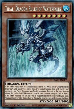 Tidal, Dragon Ruler of Waterfalls (CR) [RA03-EN009] Prismatic Collector's Rare - Yu-Gi-Oh! - Card Brawlers | Quebec | Canada |