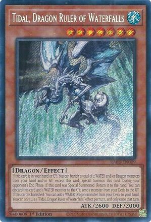 Tidal, Dragon Ruler of Waterfalls (Secret Rare) [RA03-EN009] Secret Rare - Yu-Gi-Oh! - Card Brawlers | Quebec | Canada |