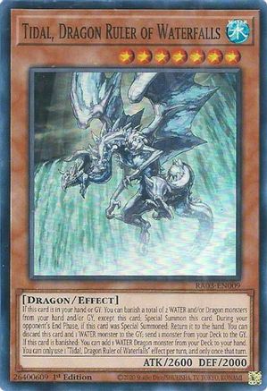 Tidal, Dragon Ruler of Waterfalls [RA03-EN009] Super Rare - Yu-Gi-Oh! - Card Brawlers | Quebec | Canada |