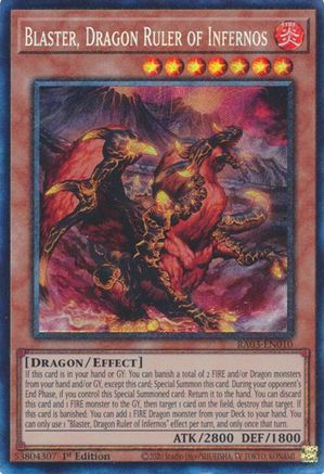 Blaster, Dragon Ruler of Infernos (CR) [RA03-EN010] Prismatic Collector's Rare - Yu-Gi-Oh! - Card Brawlers | Quebec | Canada |