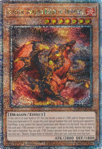 Blaster, Dragon Ruler of Infernos (Quarter Century Secret Rare) [RA03-EN010] Quarter Century Secret Rare - Yu-Gi-Oh! - Card Brawlers | Quebec | Canada |