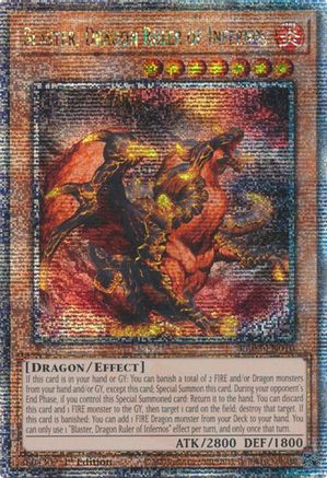 Blaster, Dragon Ruler of Infernos (Quarter Century Secret Rare) [RA03-EN010] Quarter Century Secret Rare - Yu-Gi-Oh! - Card Brawlers | Quebec | Canada |