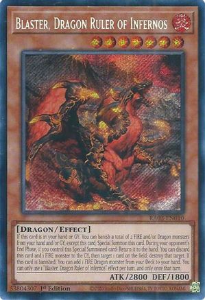 Blaster, Dragon Ruler of Infernos (Secret Rare) [RA03-EN010] Secret Rare - Yu-Gi-Oh! - Card Brawlers | Quebec | Canada |