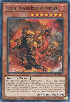 Blaster, Dragon Maître des Enfers [RA03-EN010] Super Rare 