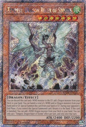 Tempest, Dragon Ruler of Storms (Platinum Secret Rare) [RA03-EN011] Platinum Secret Rare - Yu-Gi-Oh! - Card Brawlers | Quebec | Canada |