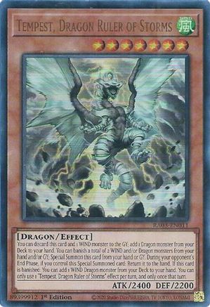 Tempest, Dragon Ruler of Storms (UR) [RA03-EN011] Ultra Rare - Yu-Gi-Oh! - Card Brawlers | Quebec | Canada |