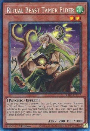 Ritual Beast Tamer Elder (CR) [RA03-EN012] Prismatic Collector's Rare - Yu-Gi-Oh! - Card Brawlers | Quebec | Canada |