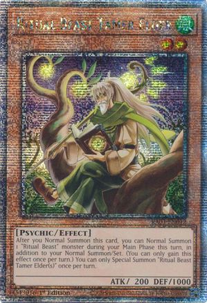 Ritual Beast Tamer Elder (Quarter Century Secret Rare) [RA03-EN012] Quarter Century Secret Rare - Yu-Gi-Oh! - Card Brawlers | Quebec | Canada |