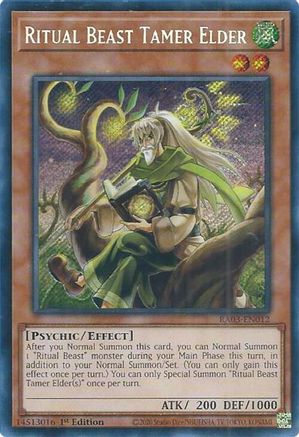 Ritual Beast Tamer Elder (Secret Rare) [RA03-EN012] Secret Rare - Yu-Gi-Oh! - Card Brawlers | Quebec | Canada |