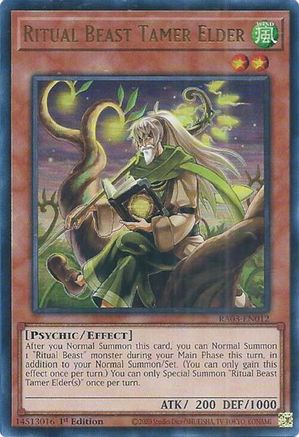 Ritual Beast Tamer Elder (UR) [RA03-EN012] Ultra Rare - Yu-Gi-Oh! - Card Brawlers | Quebec | Canada |