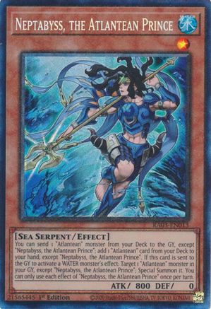 Neptabyss, the Atlantean Prince (CR) [RA03-EN013] Prismatic Collector's Rare - Yu-Gi-Oh! - Card Brawlers | Quebec | Canada |