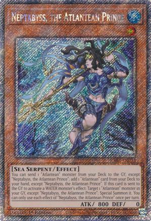 Neptabyss, the Atlantean Prince (Platinum Secret Rare) [RA03-EN013] Platinum Secret Rare - Yu-Gi-Oh! - Card Brawlers | Quebec | Canada |