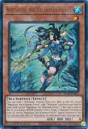 Neptabyss, the Atlantean Prince (UR) [RA03-EN013] Ultra Rare - Yu-Gi-Oh! - Card Brawlers | Quebec | Canada |