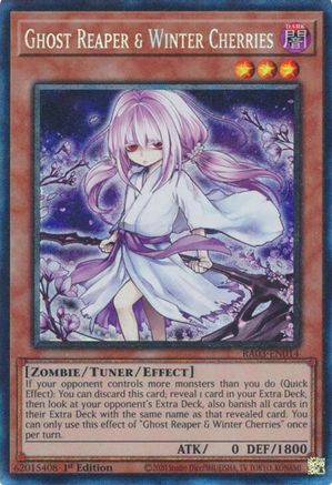 Ghost Reaper & Winter Cherries (Alternate Art) (PCR) [RA03-EN014] Prismatic Collector's Rare - Yu-Gi-Oh! - Card Brawlers | Quebec | Canada |
