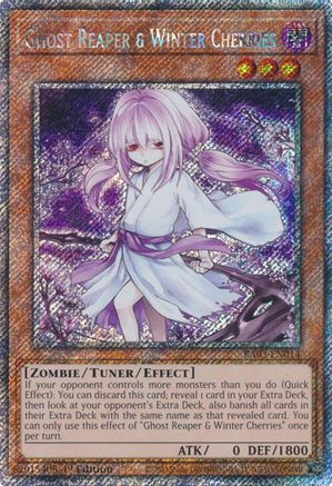 Ghost Reaper & Winter Cherries (Alternate Art) (Platinum Secret Rare) [RA03-EN014] Platinum Secret Rare - Yu-Gi-Oh! - Card Brawlers | Quebec | Canada |