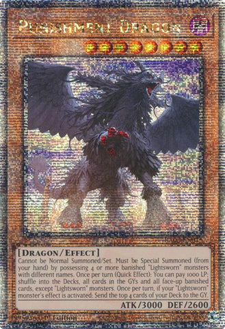 Punishment Dragon (Quarter Century Secret Rare) [RA03-EN015] Quarter Century Secret Rare - Yu-Gi-Oh! - Card Brawlers | Quebec | Canada |