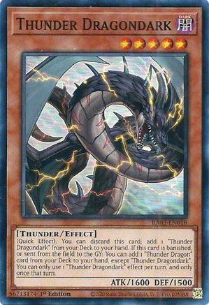 Thunder Dragondark [RA03-EN018] Super Rare - Yu-Gi-Oh! - Card Brawlers | Quebec | Canada |