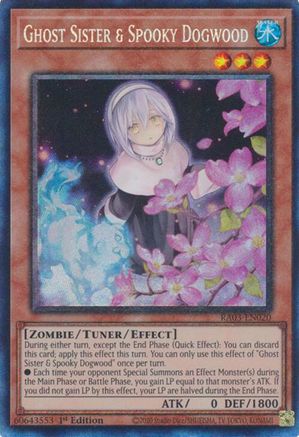 Ghost Sister & Spooky Dogwood (Alternate Art) (CR) [RA03-EN020] Prismatic Collector's Rare - Yu-Gi-Oh! - Card Brawlers | Quebec | Canada |