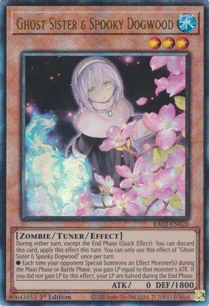 Ghost Sister & Spooky Dogwood (UTR) [RA03-EN020] Prismatic Ultimate Rare - Yu-Gi-Oh! - Card Brawlers | Quebec | Canada |