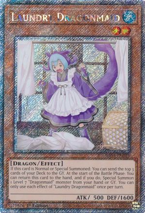 Laundry Dragonmaid (Platinum Secret Rare) [RA03-EN021] Platinum Secret Rare - Yu-Gi-Oh! - Card Brawlers | Quebec | Canada |
